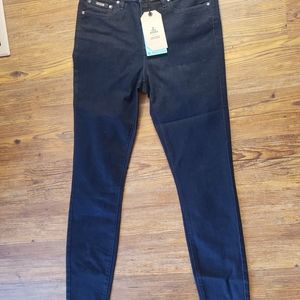 skinny jeans 7/8 prAna dark Sienna nwt msrp$109 stretch denim organic versatile.